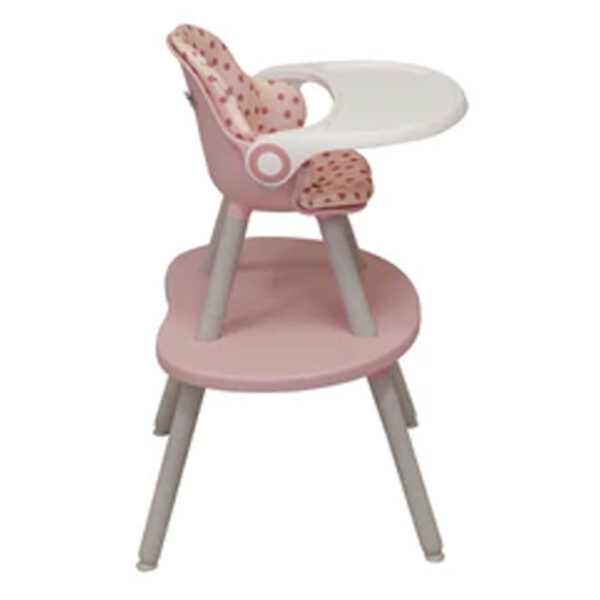 SILLA ALTA PRINSEL BISTRO 3 EN 1 ROSA - Imagen 3
