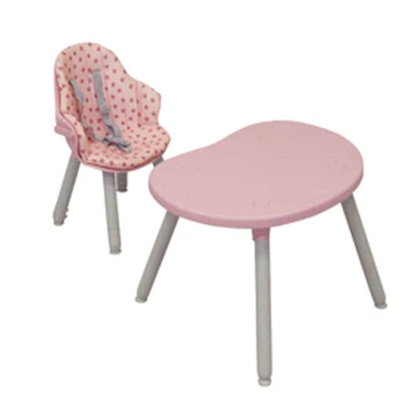 SILLA ALTA PRINSEL BISTRO 3 EN 1 ROSA - Imagen 4