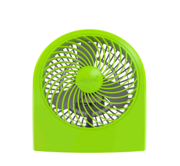 VENTILADOR DE ESCRITORIO 9´´ VERDE