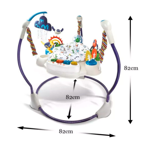 BRINCOLIN TUBO CURVO NUBE PARA BEBE GBB - Imagen 4