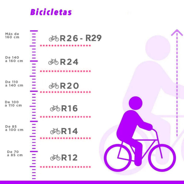 BICICLETA GOSA R16 DOLLY CON LUZ Y SONIDO - Imagen 7