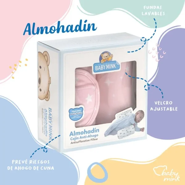 BABYMINK ALMOHADIN  ANTI-AHOGO - Imagen 5