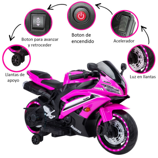 ELECTRICO GB MOTOCICLETA YAMAHA 12 VOLTS - Imagen 6