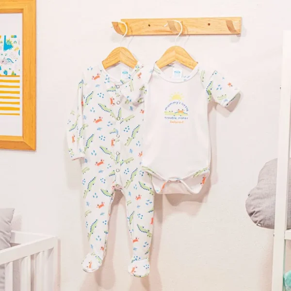 BABY COORDINADO MAMELUCO 2 PZAS - Imagen 4
