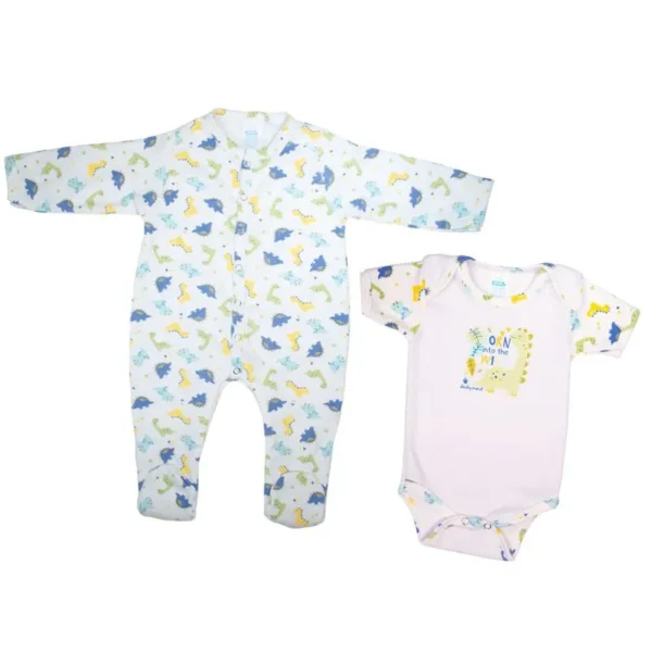 BABY COORDINADO MAMELUCO 2 PZAS - Imagen 9
