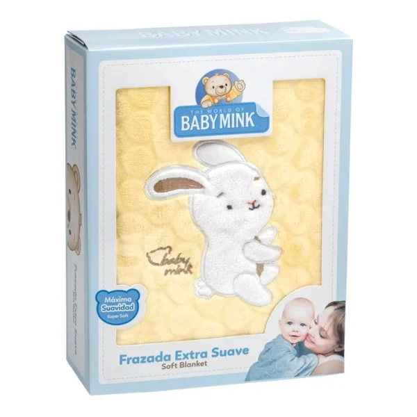 BABY MINK FRAZADA EXTRA SUAVE CARIÑOS - Imagen 6
