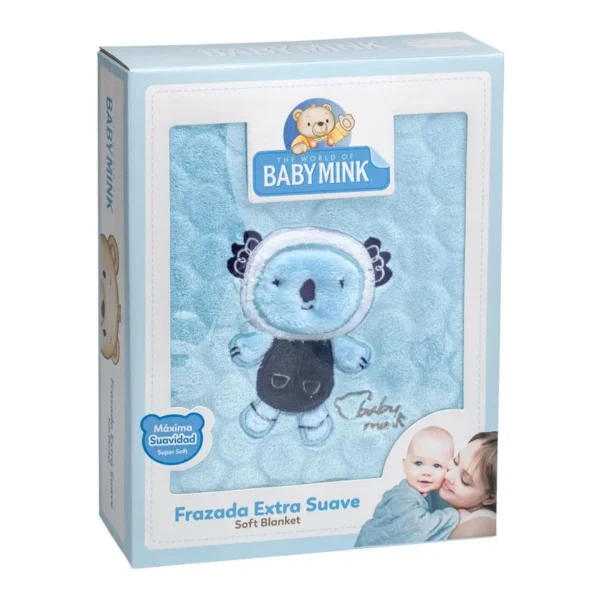 BABY MINK FRAZADA EXTRA SUAVE CARIÑOS - Imagen 2