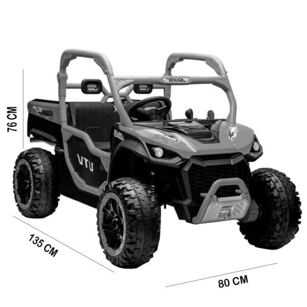 CARRO MONTABLE PILA RECARGABLE CON CONTROL REMOTO - Imagen 7