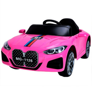 CARRO MONTABLE PILA RECARGABLE ROSA
