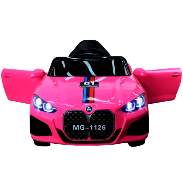 CARRO MONTABLE PILA RECARGABLE ROSA - Imagen 3