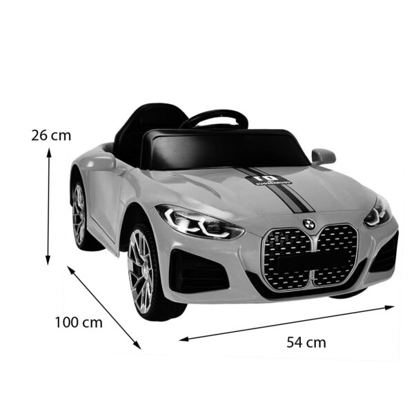 CARRO MONTABLE PILA RECARGABLE ROSA - Imagen 4