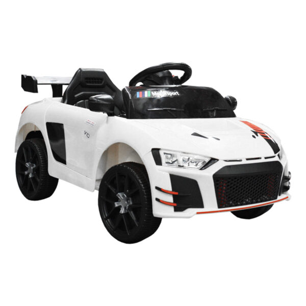 CARRO MONTABLE PILA RECARGABLE CON CONTROL REMOTO AUDI 6V - Imagen 3
