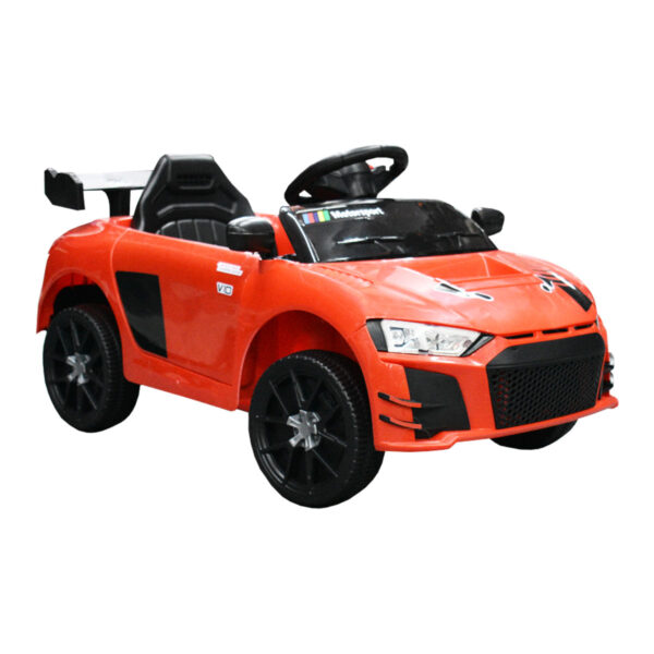 CARRO MONTABLE PILA RECARGABLE CON CONTROL REMOTO AUDI 6V - Imagen 5