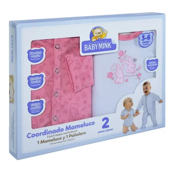 BABY COORDINADO MAMELUCO 2 PZAS - Imagen 19