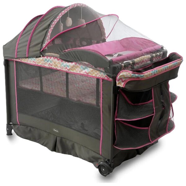 CUNA CORRAL PRINSEL VERONA ROSA - Imagen 5