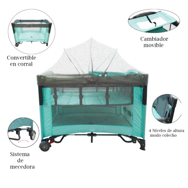 COLECHO PRINSEL MECEDORA UNISEX - Imagen 6