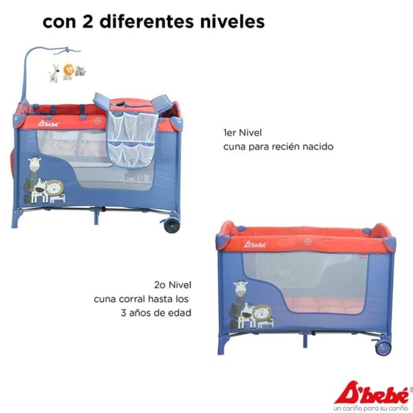 CORRAL CUNA DE BEBE DREAMS - Imagen 3