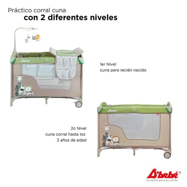CORRAL CUNA DE BEBE DREAMS - Imagen 6
