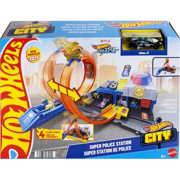 HOT WHEELS SUPER ESTACION