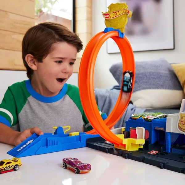 HOT WHEELS SUPER ESTACION - Imagen 3