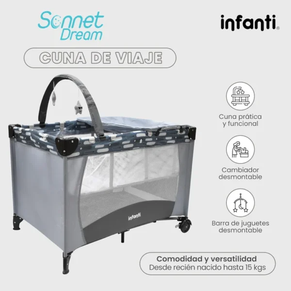 CUNA DE VIAJE SONET DREAM - Imagen 2