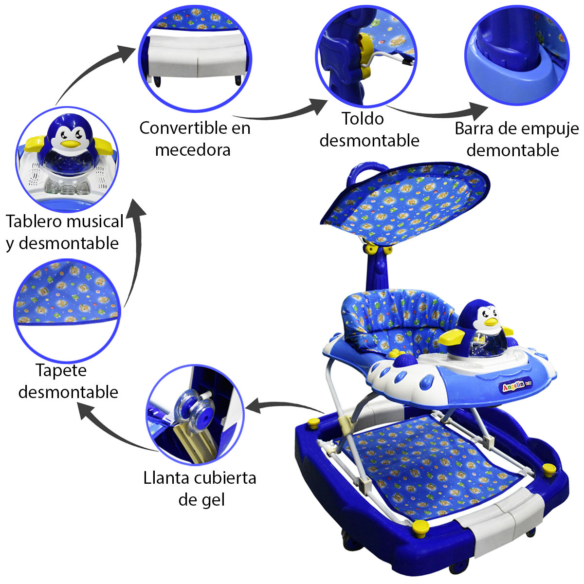 ANDADERA ANGELIN PINGÜINO - Imagen 9