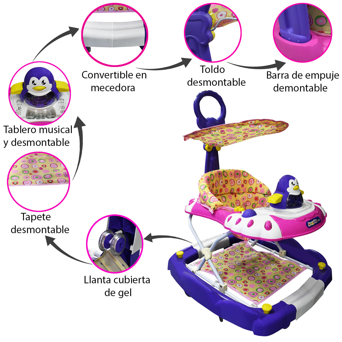 ANDADERA ANGELIN PINGÜINO - Imagen 13