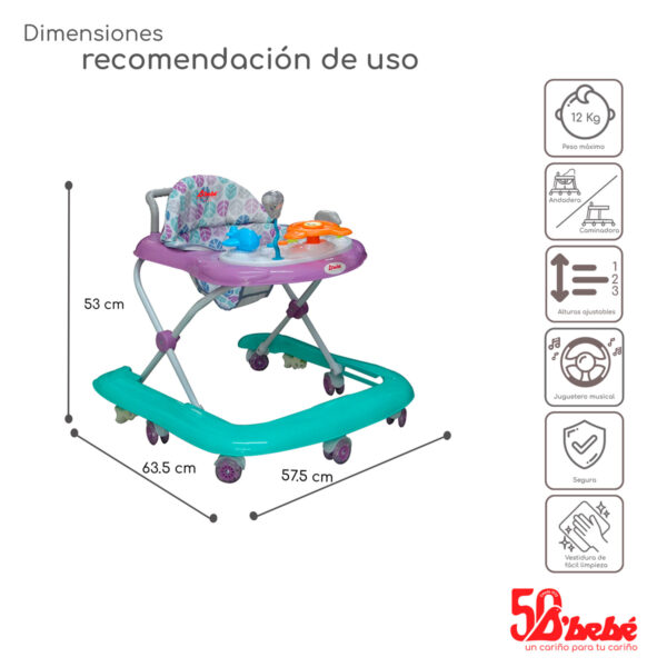 ANDADERA UPA - Imagen 3