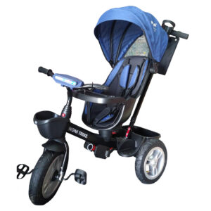 TRICICLO ANGELIN 360° LLANTA DE AIRE C/LUZ AZUL