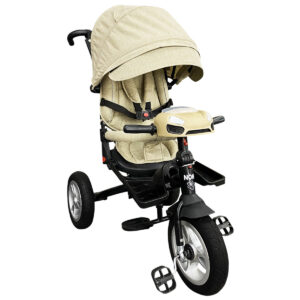 TRICICLO ANGELIN CON LLANTAS DE AIRE CAFÉ