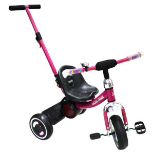 TRICICLO ANGELIN MUSICAL CON LUZ ROSA