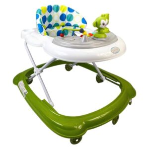 ANDADERA  BABY TEK SEMILUGO DE MONKEY VERDE