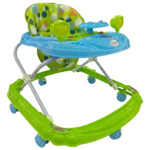 ANDADERA BABYTEK CARRITO C/ESPEJOS ECONOMICA VERDE