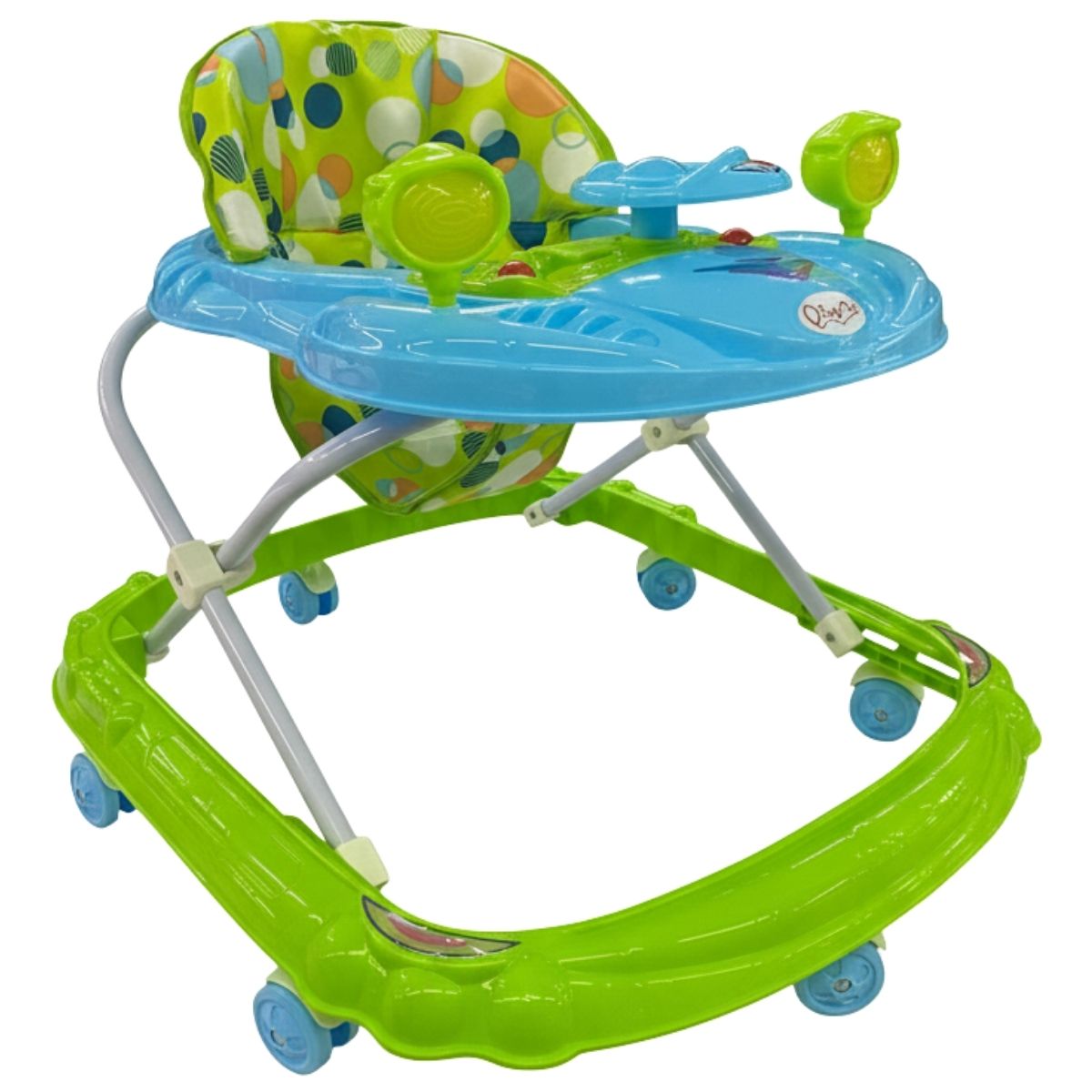 ANDADERA BABYTEK CARRITO C/ESPEJOS ECONOMICA VERDE