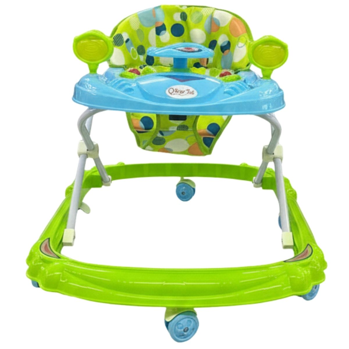 ANDADERA BABYTEK CARRITO C/ESPEJOS ECONOMICA VERDE - Imagen 3