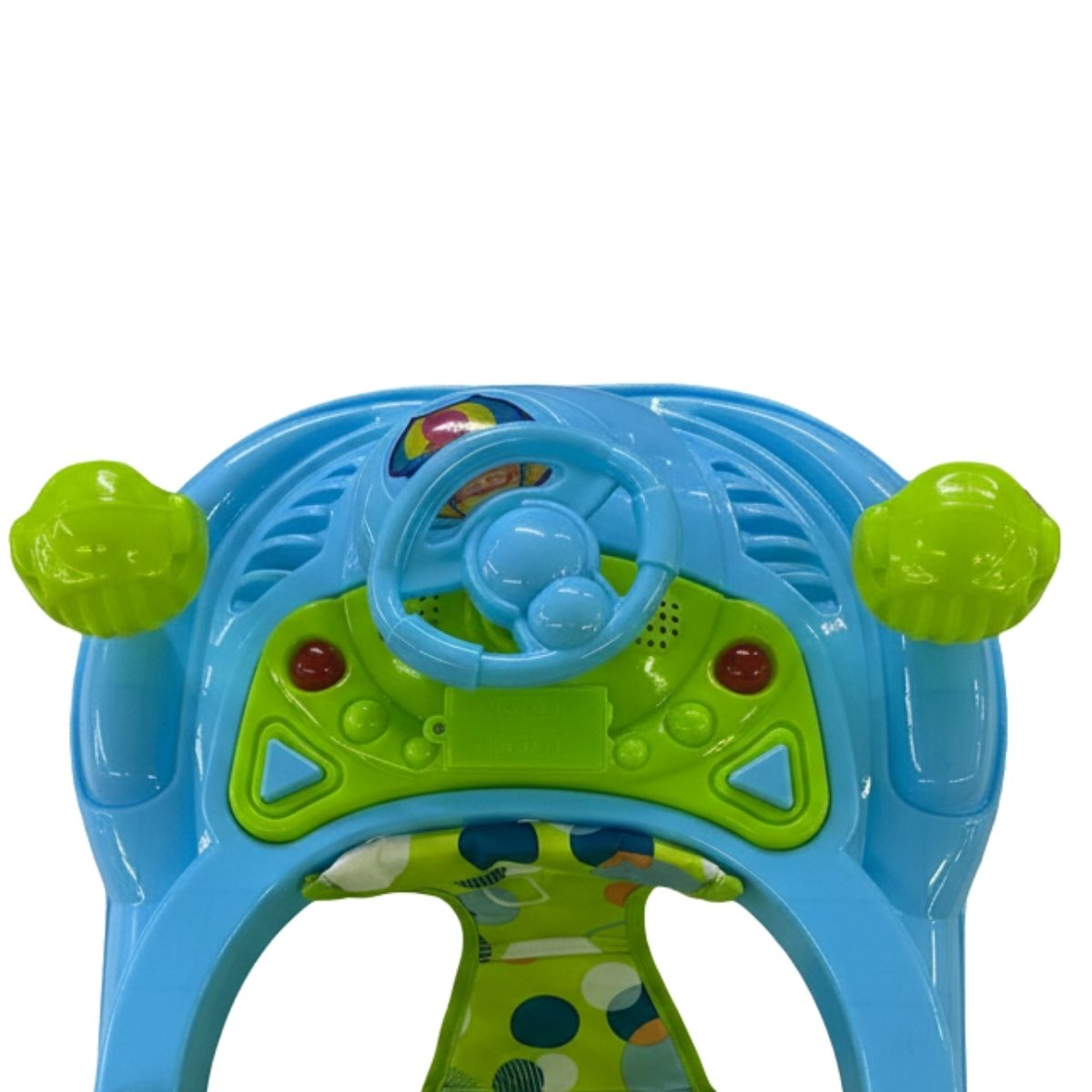 ANDADERA BABYTEK CARRITO C/ESPEJOS ECONOMICA VERDE - Imagen 4